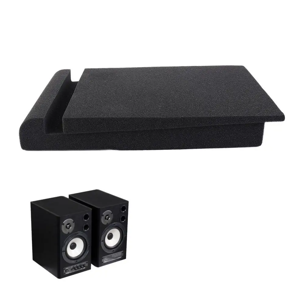 Panels Desktop Sound Isolation Pads Subwoofer Studio Monitor Pads Lautsprecher Schwamm Lautsprecher Akustikschaum Lautsprecher Isolation Pads