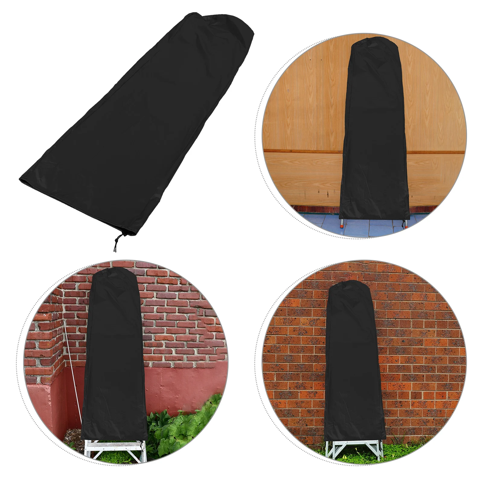 

Ladder Cover Foldable Weather Protective Oxford Cloth Dust Waterproof Patio Storage Shield Outdoor Safety