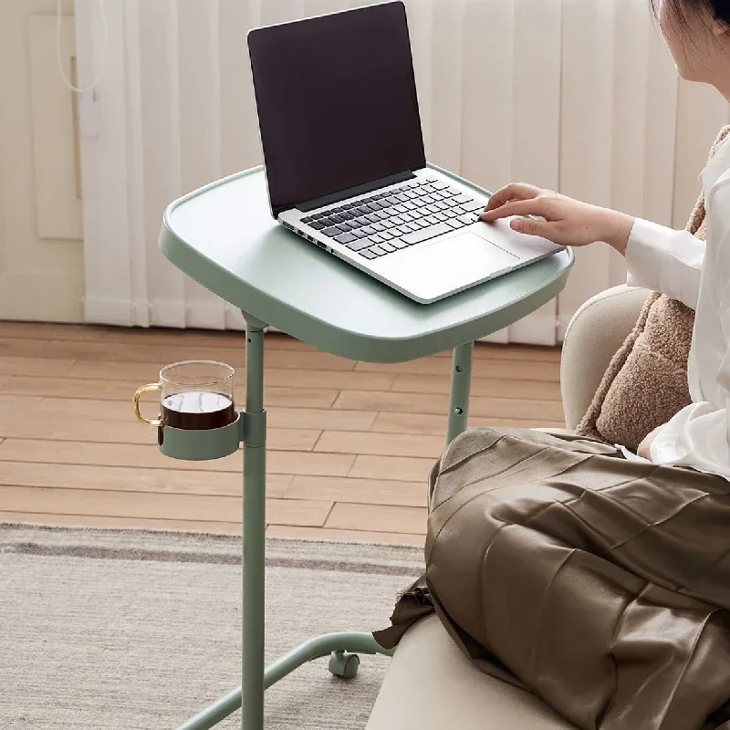 Foldable Desk Table: Adjustable Magnetically   Portable Side , Workspace Organizer, Space-Saving Work