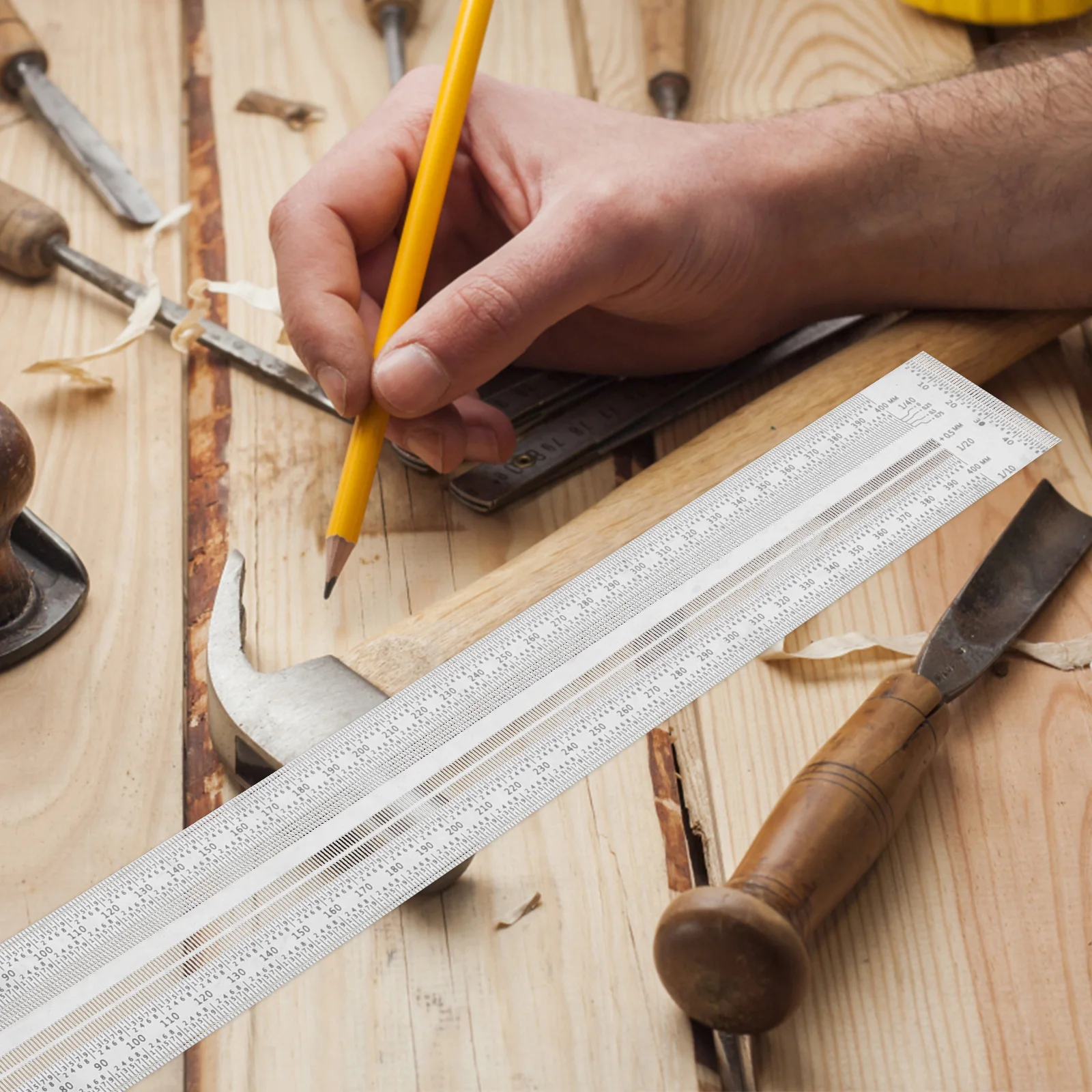 

Woodworking Angle Ruler Stainless Steel Carpenter Square Right Angle Measuring Tool Accurate Layout Marking Tool