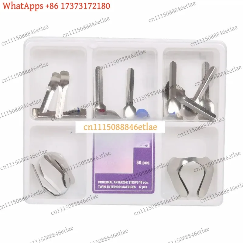 k3 Dental Anterior Matrix Band Kit, Stainless Steel Proximal Strips, Compatible for VM 1.888