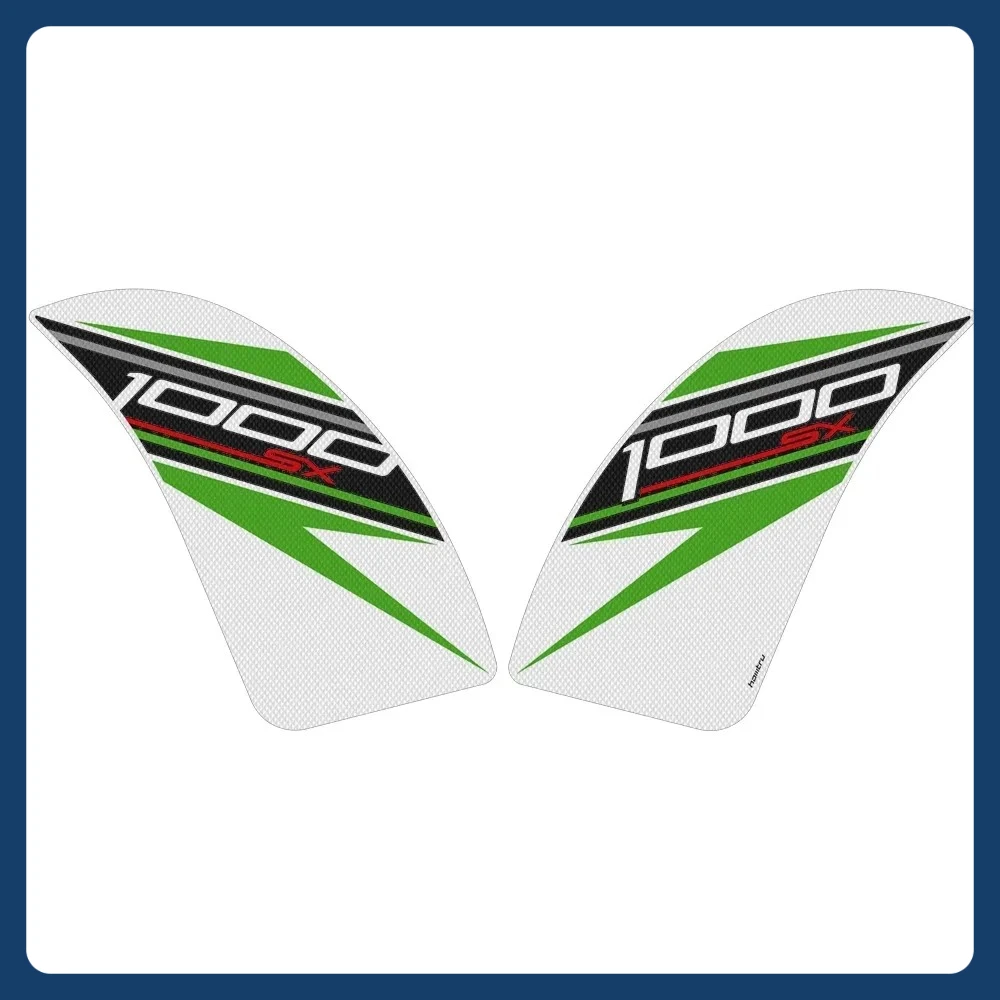

Наклейка на мотоцикл для Kawasaki Z1000SX 2011-2022 Z1000SX ABS 2011-2016, боковая накладка на бак, защита наколенника, противоскользящая