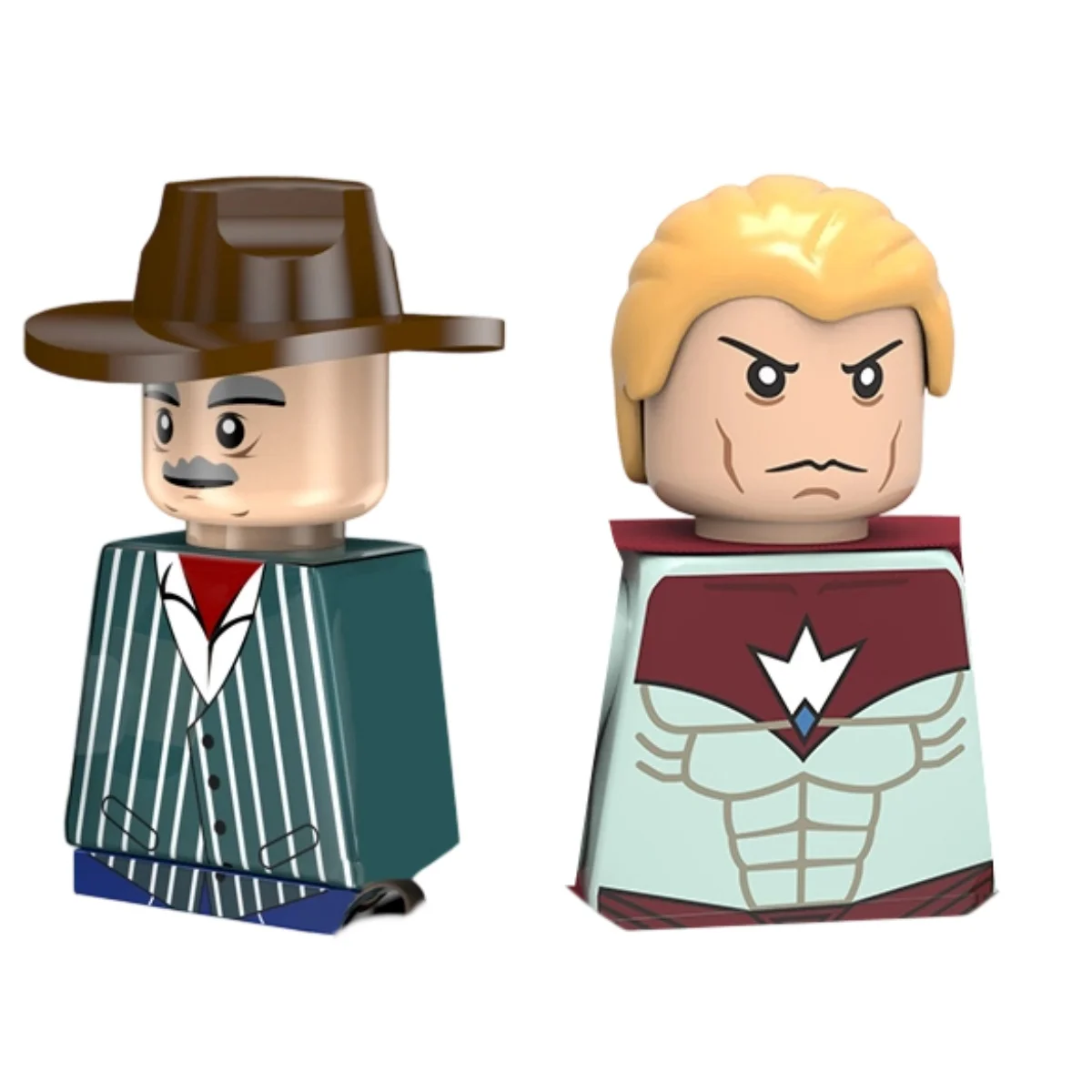 

Hot-selling building block toys collectible gift toys children's assembly brick toys holiday party Superhero gifts