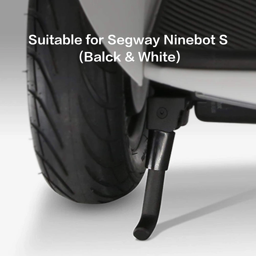 for Segway Ninebot Self-Balancing Scooter Kickstand, Folding Portable Kickstand for Ninebot S Black and White