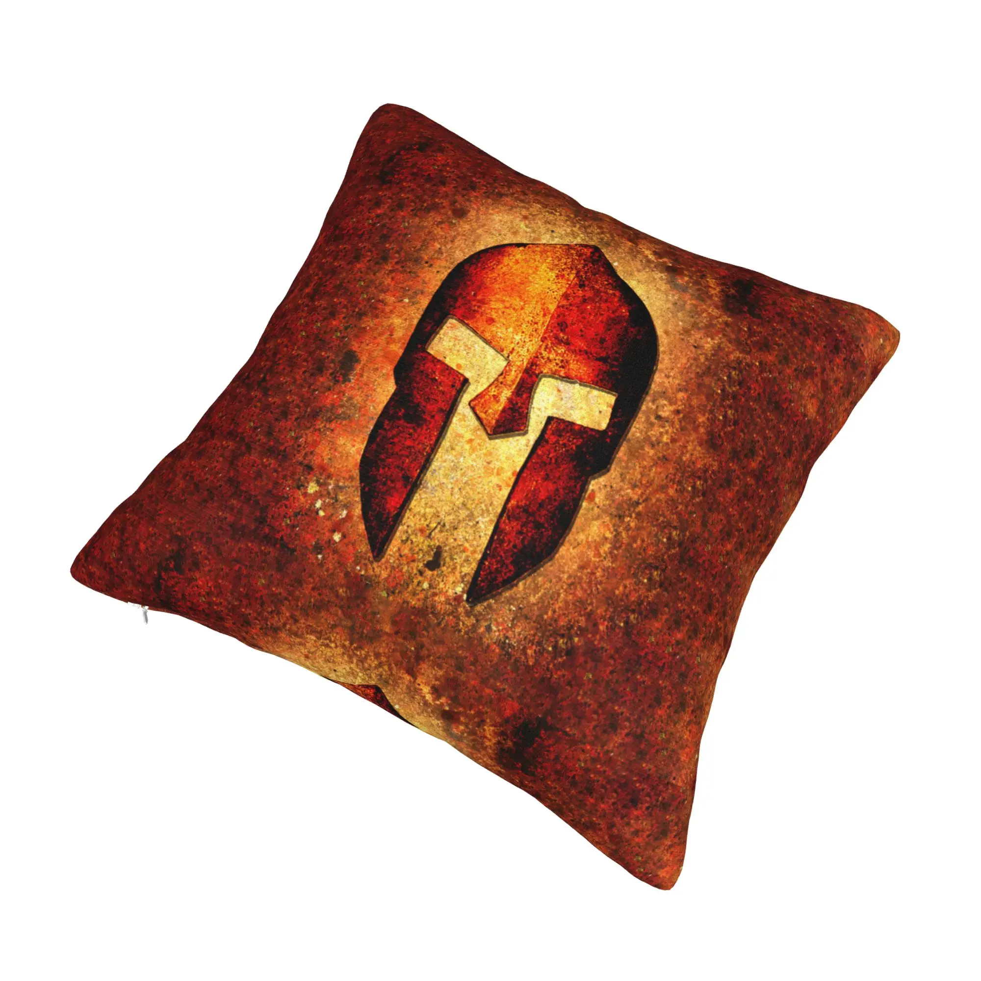 Sparta Spirit Spartan Helmet Cushion Cover  Soft Luxury Pillow Case Home Decoration
