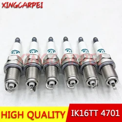 4-6pcs IK16TT 4701 Dual Iridium Spark Plug For Toyota Mazda Honda Acura E2000 Eunos 30X 800 2 DY DE Millenia MPV LV IK16TT-4701