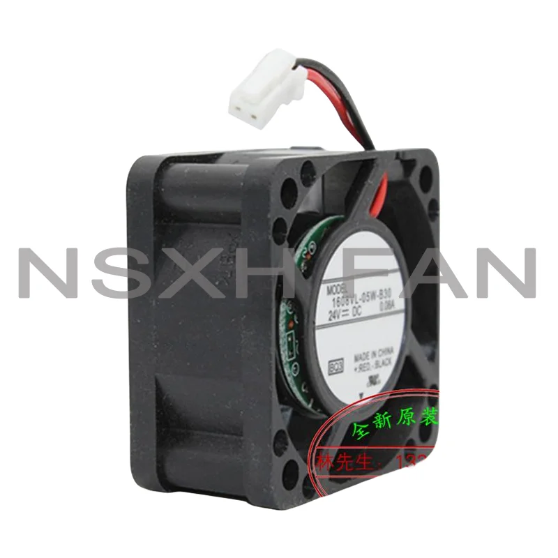 Новый 1608VL-05W-B30 4020 DC24V Вентилятор охлаждения с двойным шарикоподшипником