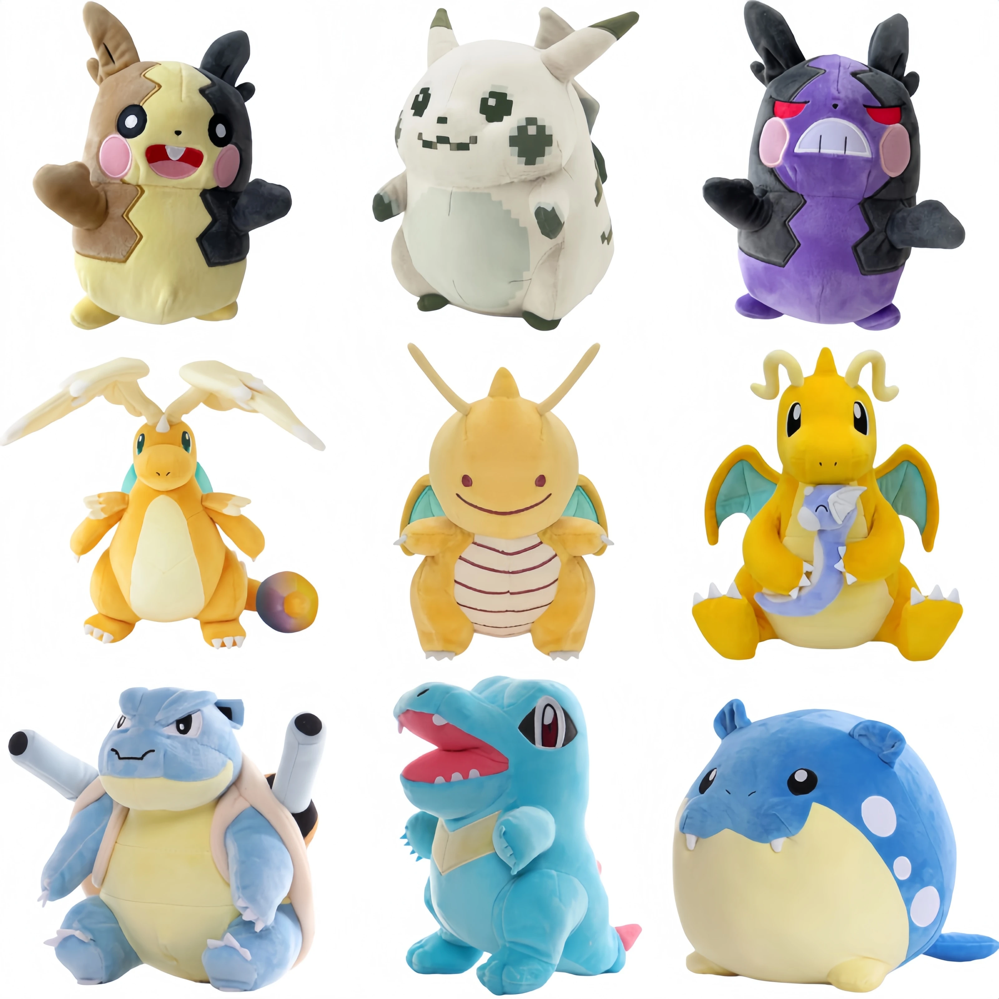 

Pokémon Pokopia Dragonite Plush Mega Dragonite Charizard Plush Toy Morpeko Initial Pikachu Blastoise Spheal Totodile Stuffed Toy