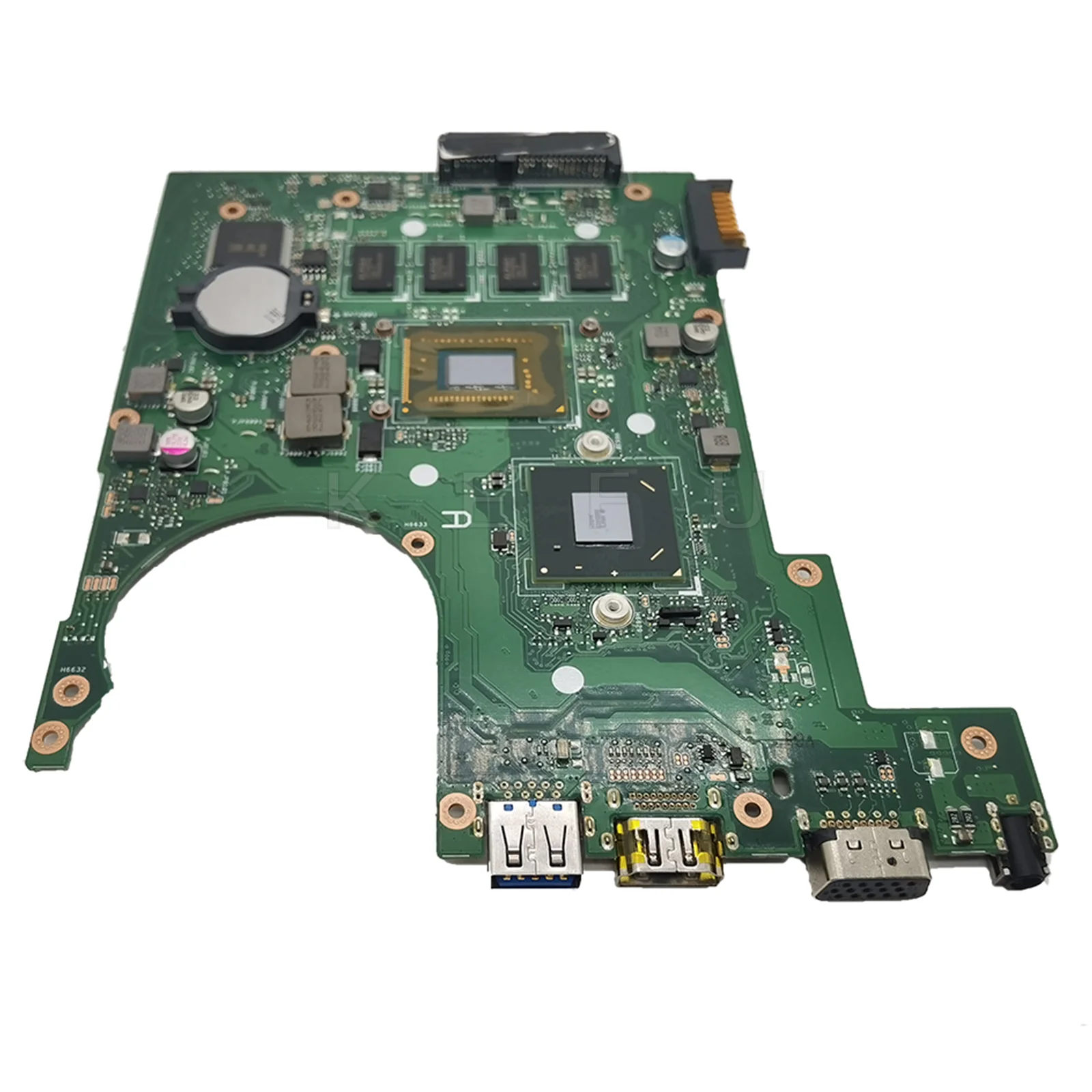 KEFU X200C Mainboard For ASUS Vivobook F200CA X200CA Laptop Motherboard 1007U/2117U I3-3217U 2G/4G-RAM Maintherboard