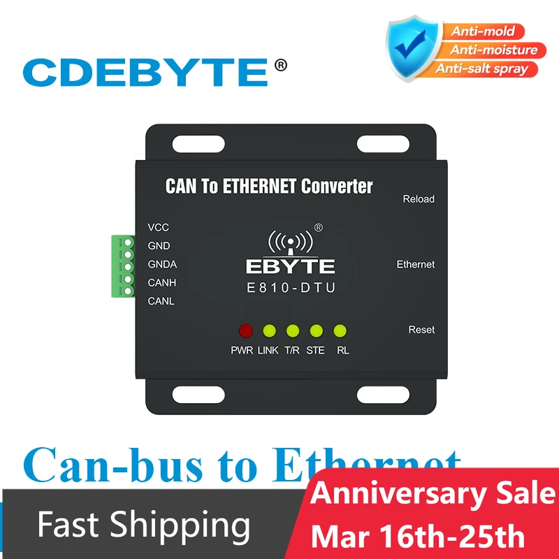 Ethernet To Can Bus…