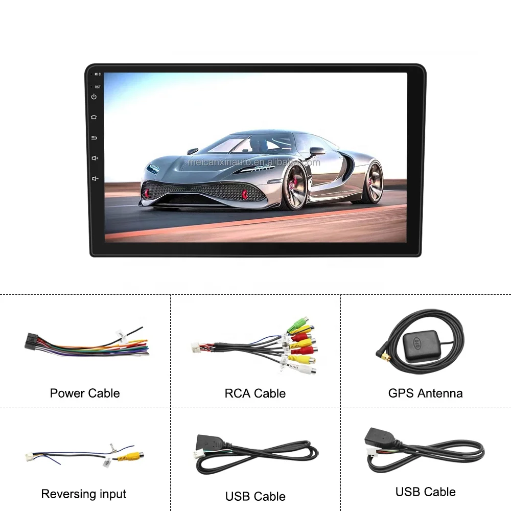 Wholesale Car Dvd Player bt Wifi auto Universal 1+32gb Android 11 Radio GPS Navigation 9 Inch Car video ips Screens