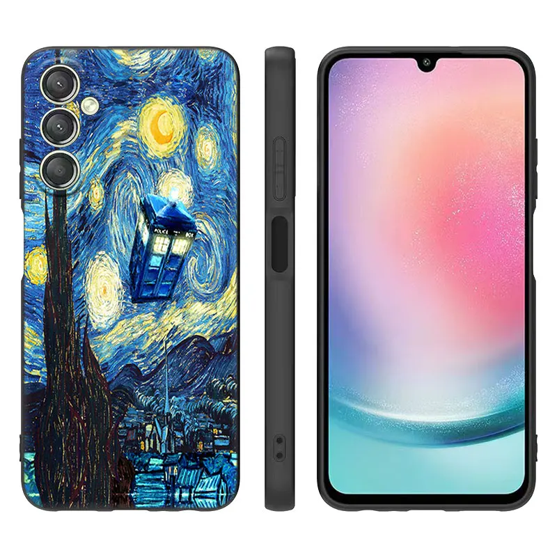 Van Gogh Starry Sky Art Case For Samsung Galaxy A15 A14 A05 A34 A54 A52S A53 A33 A23 A24 A13 A12 A22 A32 A50 A51 A70 A71 A73 5G