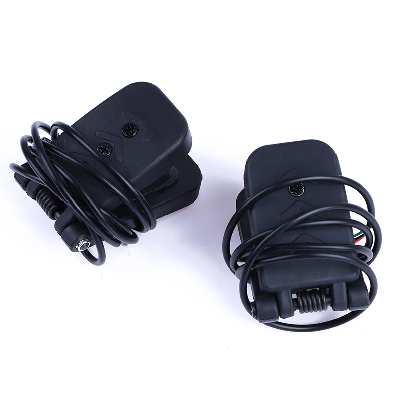 Universal Black Plastic Boat Parts Accessory Electric Tricycle Throttle Gas Pedal Speed Control Accelerators Brake Foot