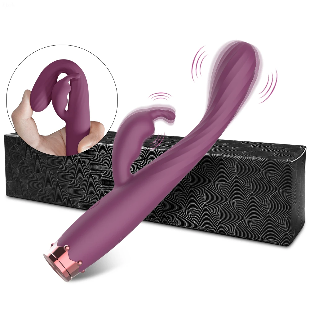 Beginner G-Spot Vibrator for Women 8 Seconds To Orgasm Finger Shaped Vibes Nipple Clitoris Stimulator Sex Toys for Adult Female