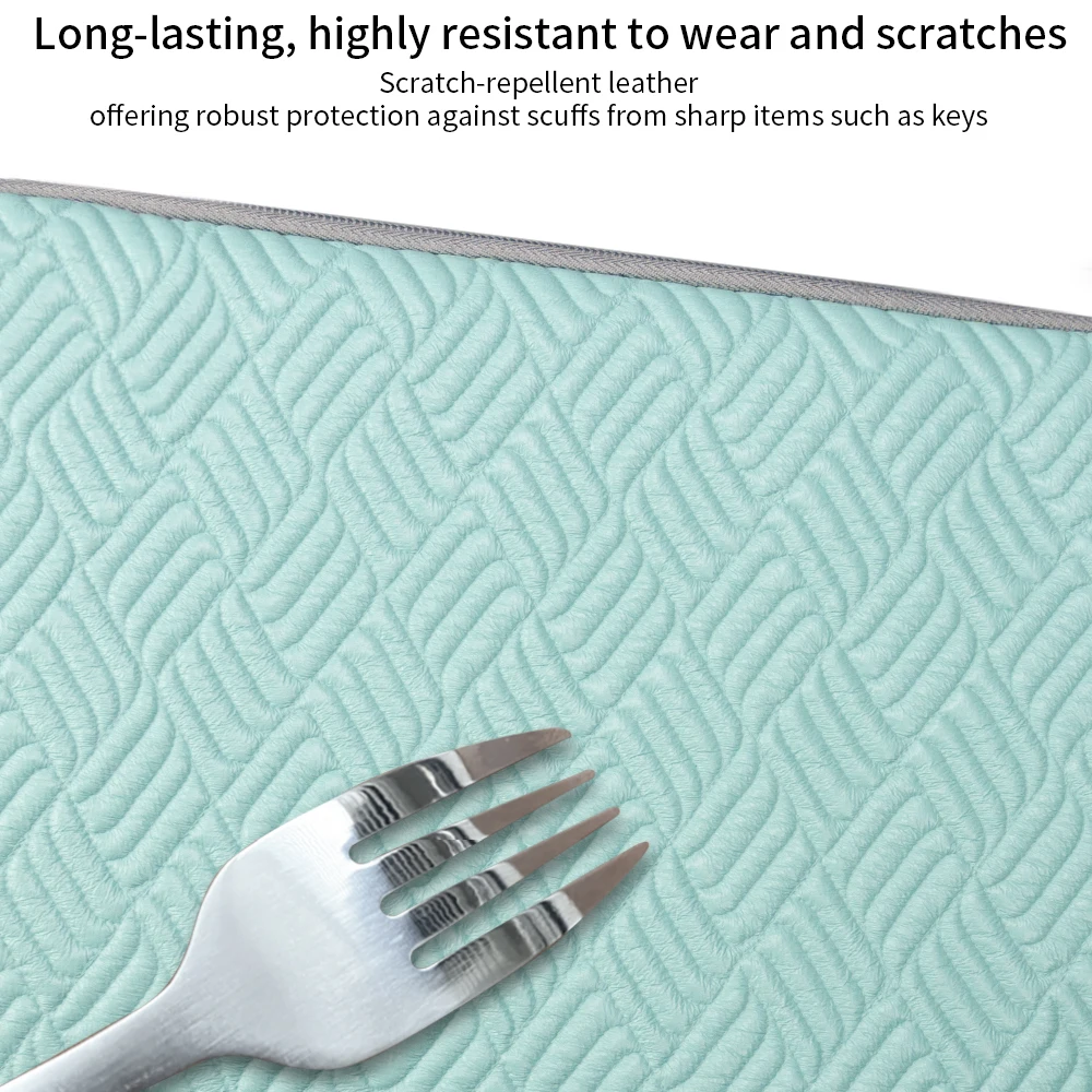 13/14/15/16 بوصة حقيبة لابتوب جلدية عصرية لغطاء الكمبيوتر المحمول لماك بوك اير برو اللوحي كيس مزموم دفتر الموضة لينة #6