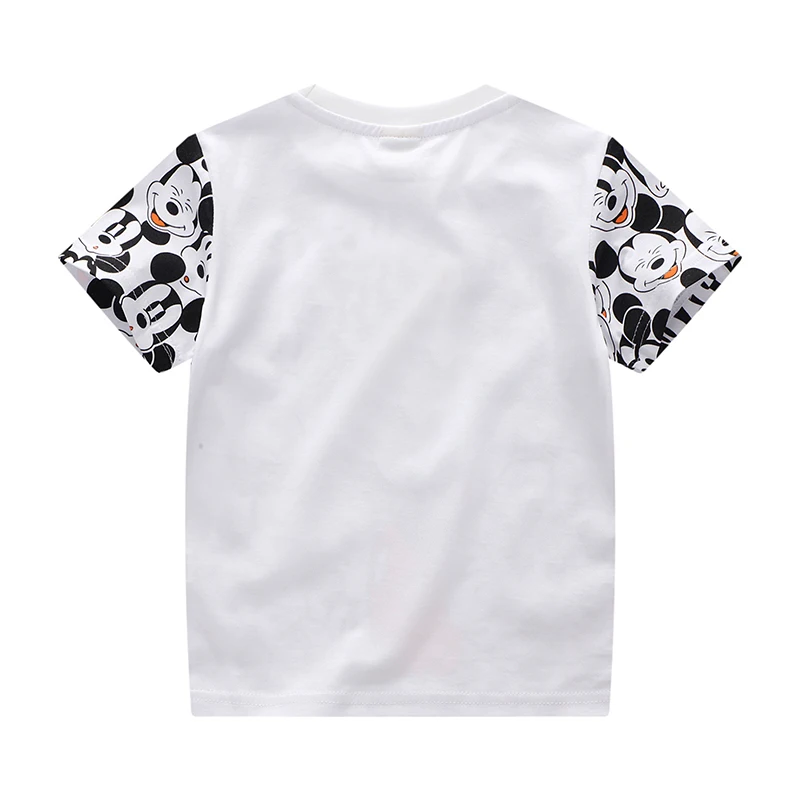 Summer Fashion Boys Clothing Set Cartoon Mickey Mouse T-Shirt Denim Shorts 2Pcs For 2-6 Years Kids Clothes Children Tracksuits view 3