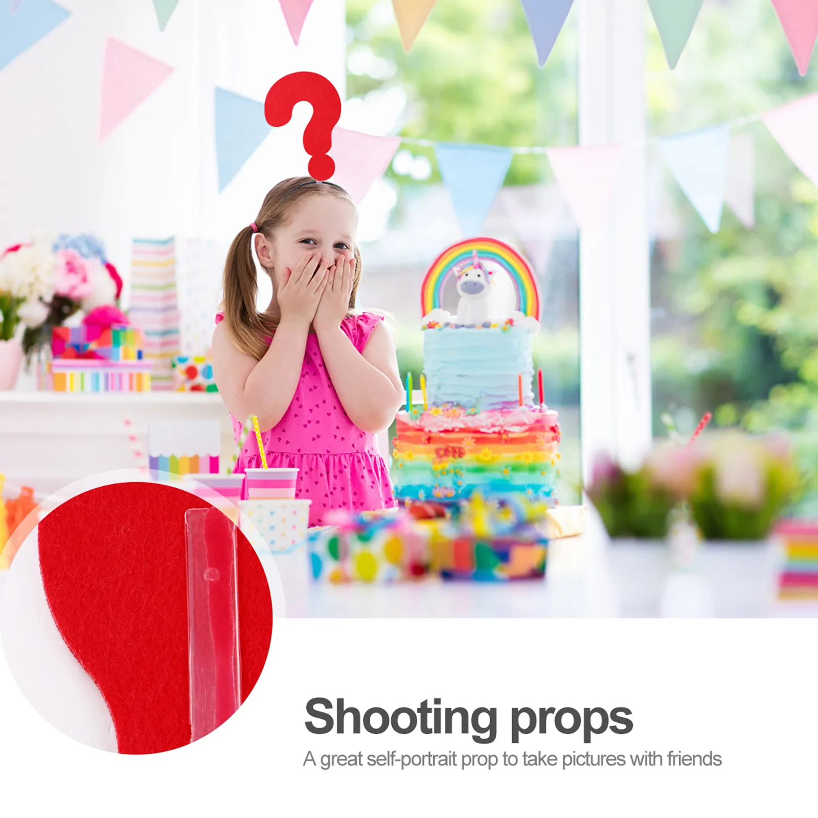 

2 шт. повязки на голову с изображением знака вопроса, забавные повязки для волос для женщин, модные головные уборы, легкие и удобные, для вечеринок, фестивалей, фотосессий