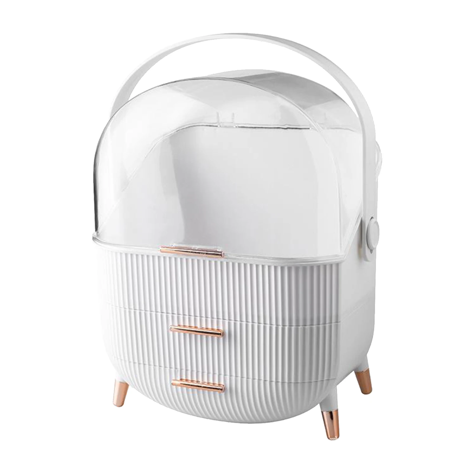 حافظة ماكياج للسفر ، منظم تخزين مستحضرات التجميل