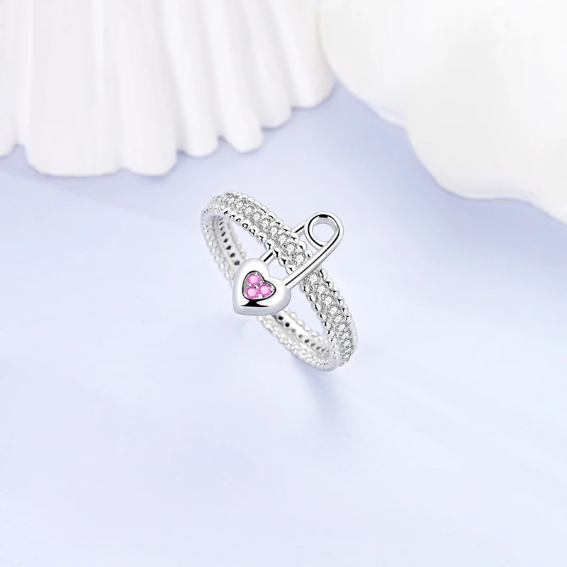 Women's 925 Sterling Silver Firefly Rose Ring