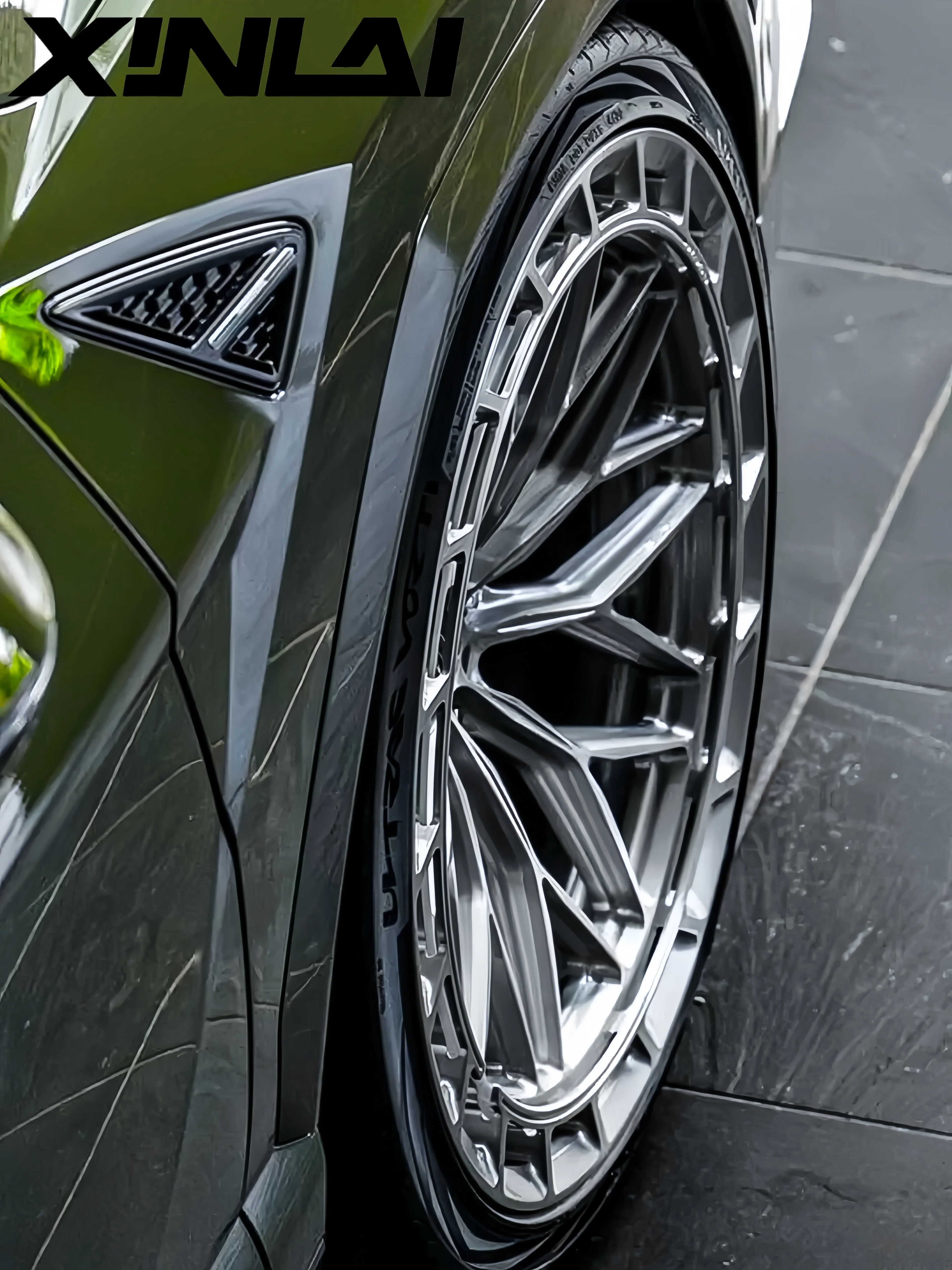 XINL personalizado pulido profundo cóncavo labio profundo 5x120 5x112 5x114,3 18 19 20 21 22 pulgadas ruedas forjadas de 2 piezas para Benz Audi BMW