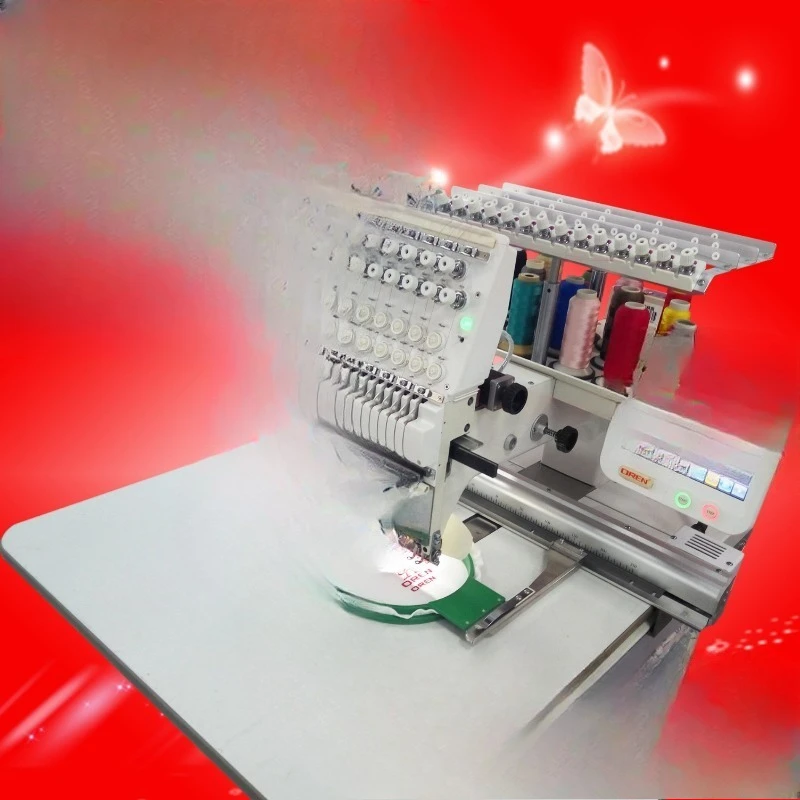 Embroidery sewing machine, commercial computerized embroidery machine