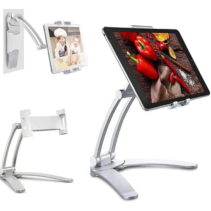 Imagem -03 - Alumínio Cozinha Tablet Stand Suporte do Telefone Montagem no Chão Ajustável Desktop Ipad Pro 12.9 513