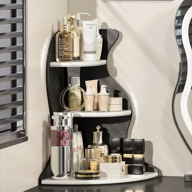 Storage Box Desktop Advanced Corner Finishing Shelf