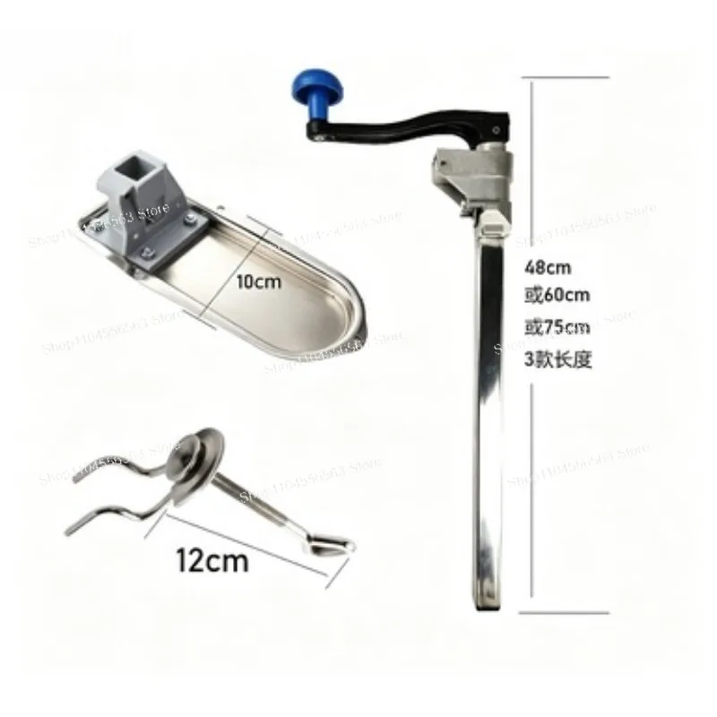 Heavy Duty Table Top Stainless Steel Can Opener Commercial for Restaurant Hotel Marine Ship Canned Food Opening Equipment