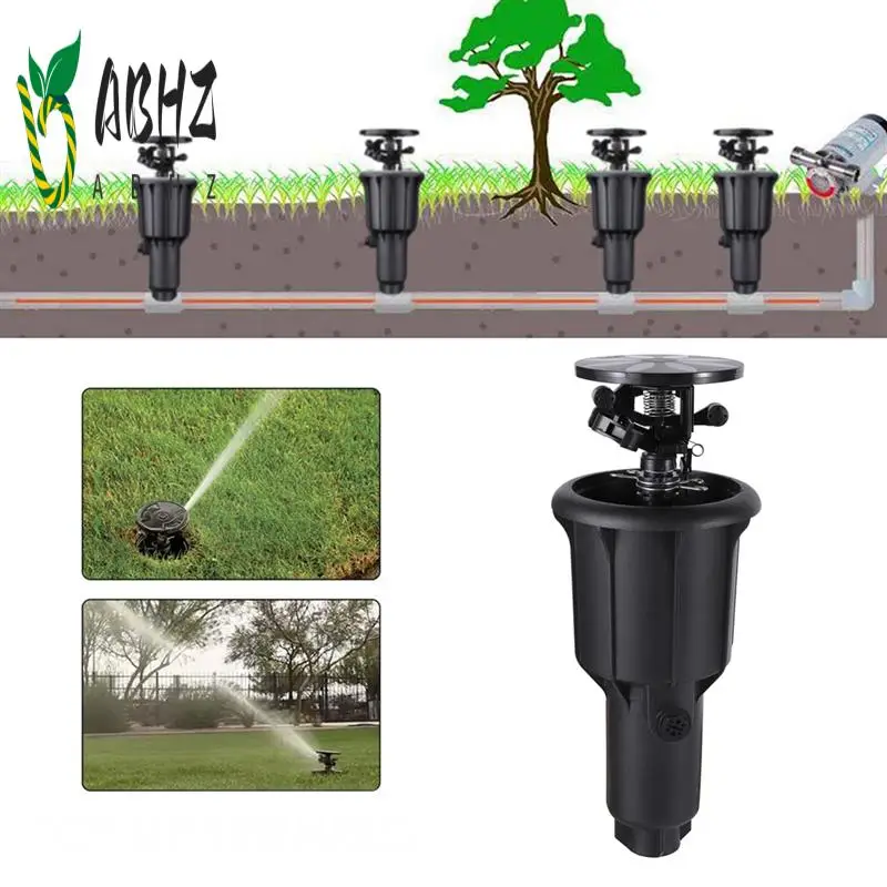 

ABHZ-1 Piece High Water Pressure 360 Degrees Rotating Watering -Up Spray Head Sprinkler Easy Install