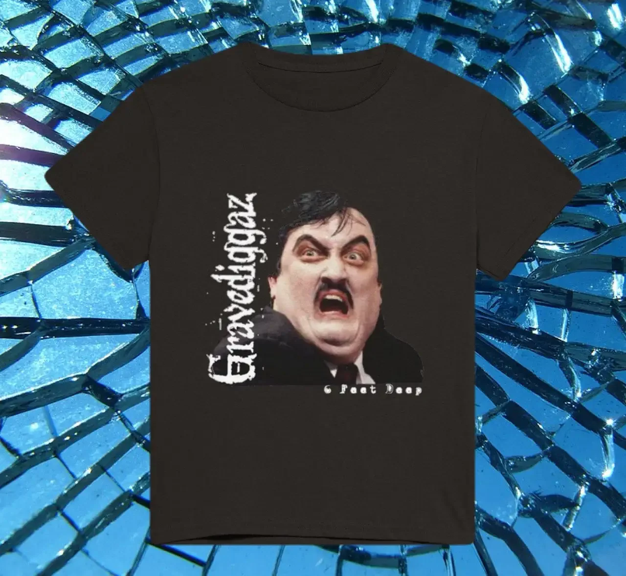 Gravediggaz Paul Bearer Heavyweight Crewneck T Shirt