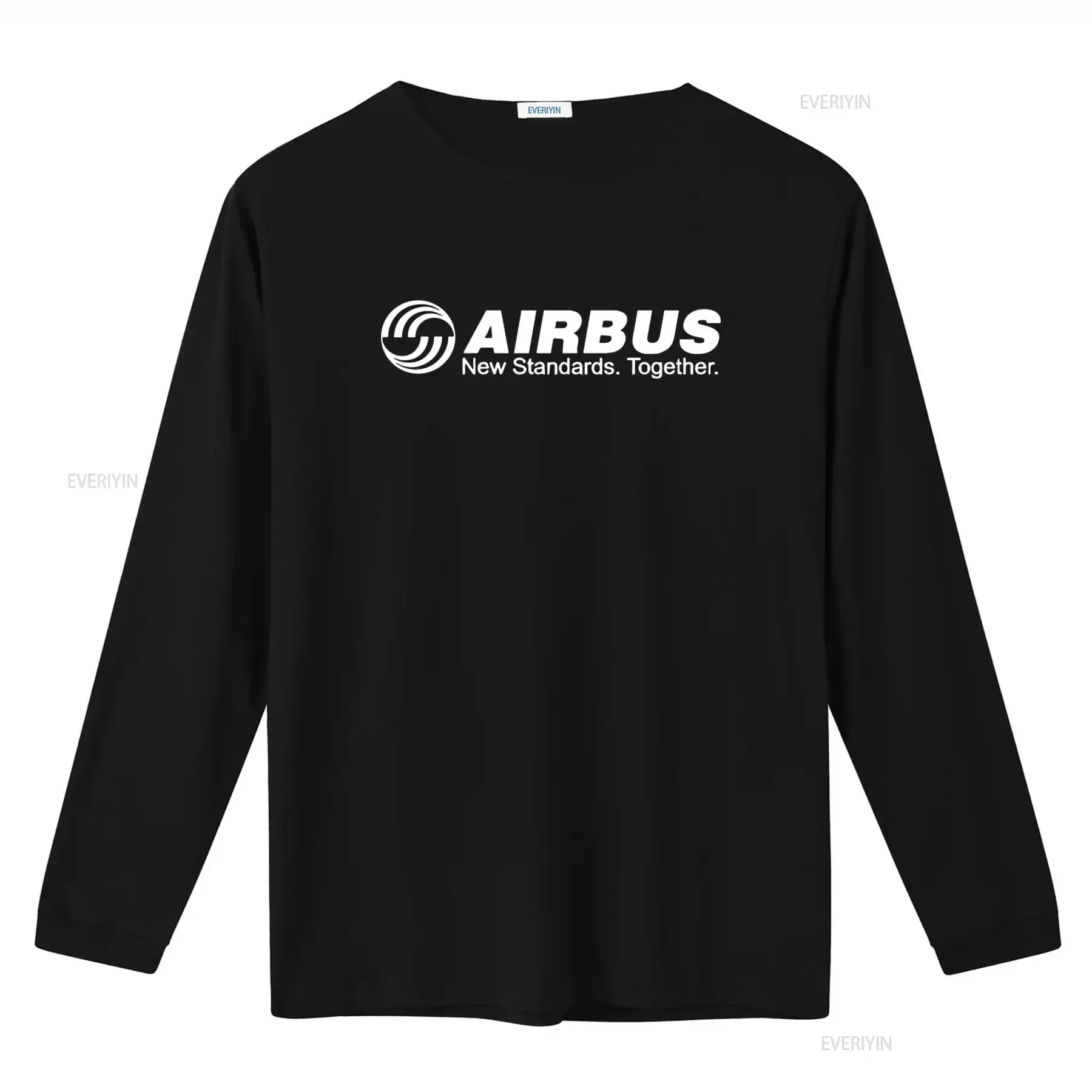Men's Classic Airbus Aerospace Aviation Funny Novelty T Shirt New Standards Together vintage Washed Comfortable image 2