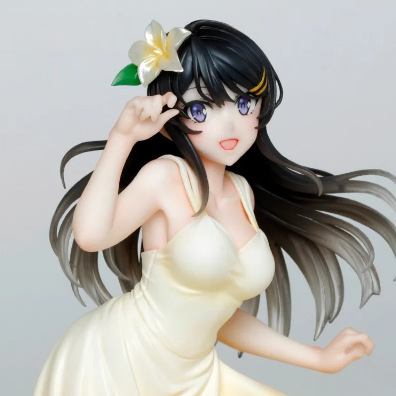

New Anime Sakurajima Mai Dress Character Model Toys Holiday Gifts Collectibles Desktop Ornament In Stock ﻿