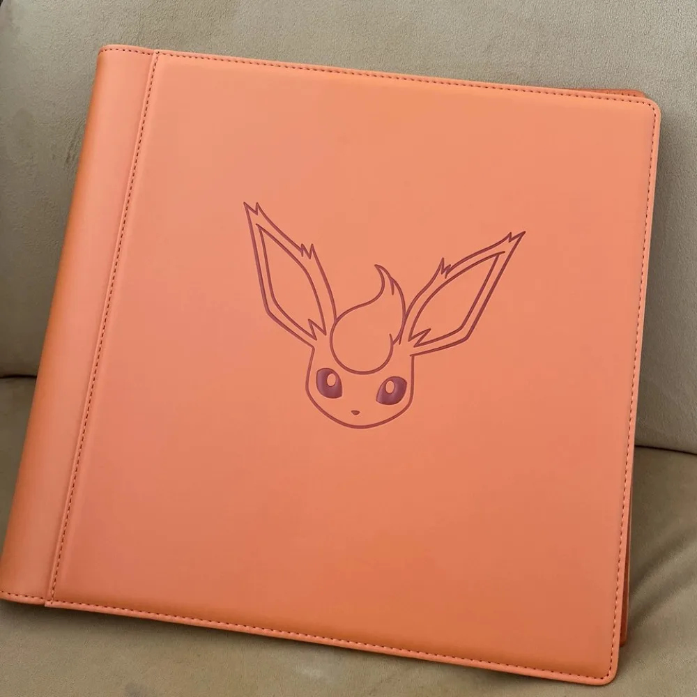 

Original Game Ptcg Card Advanced Gift Box Flareon Vaporeon Jolteon Eevee Collectible Card Holder Anime Peripheral Ornament Gifts