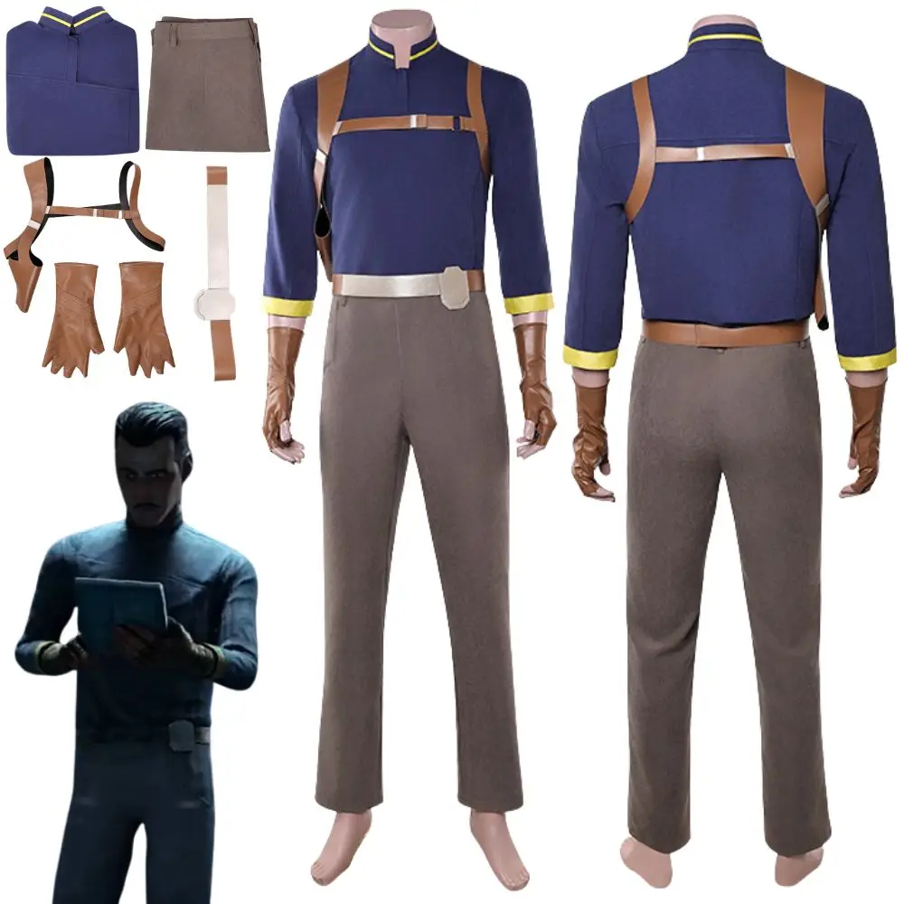 

Lawson Cosplay Movie Shadow Lord Costume for Adult Men Uniform Pants Belt Strap Disfraz Roleplay Outfits Halloween Carnival Suit