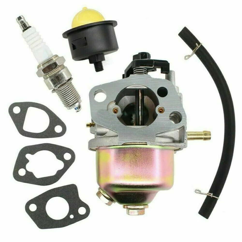 Imagem -06 - Lawn Mower Garden Tool Kit Carburador Spark Plug Primer da Bomba Junta Mangueira para Junta Gc-pm 46 s Gc-pm 51 s hw Hbm 46 r