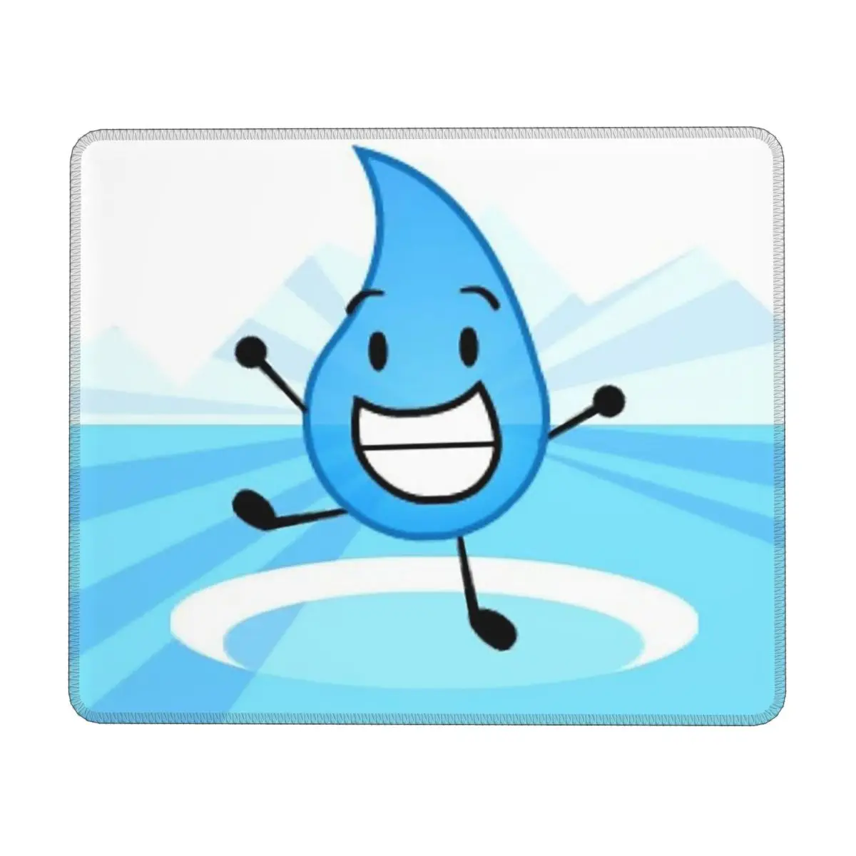 Battle For Dream Island BFDI Teardrop Multi-size Mouse Pad Computer Keyboard Mouse Mat Gamer PC Laptop Desk Mat