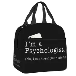 Je suis un psychologue, je ne peux pas lire votre Beaumont, sac à lunch isotherme, boîte à lunch cadeau pour le travail, l'école, les sacs de nourriture