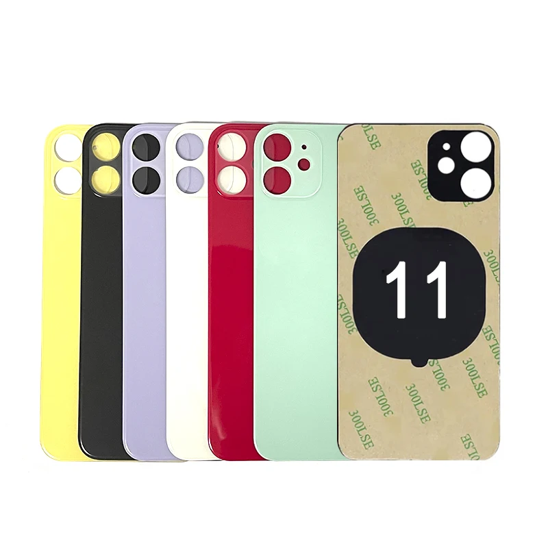AAA Quality Back Glass For iPhone 11 A2221,A2111,A2223 Screen Back Housing Rear Battery Cover Lens Replacement With Free Gift image 2