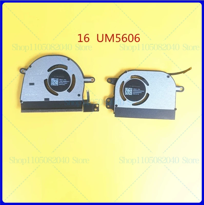 

Новый охлаждающий вентилятор для ноутбука, процессора и графического процессора, кулер для ASUS Zenbook S 16 2024, UM5606