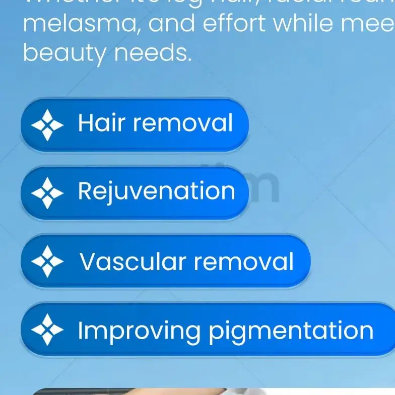 Professional Desktop 755 808 1064nm3Wavelength Diode Laser Hair Removal Machine Ice Cooling Painless Skin Rejuvenation Equipment