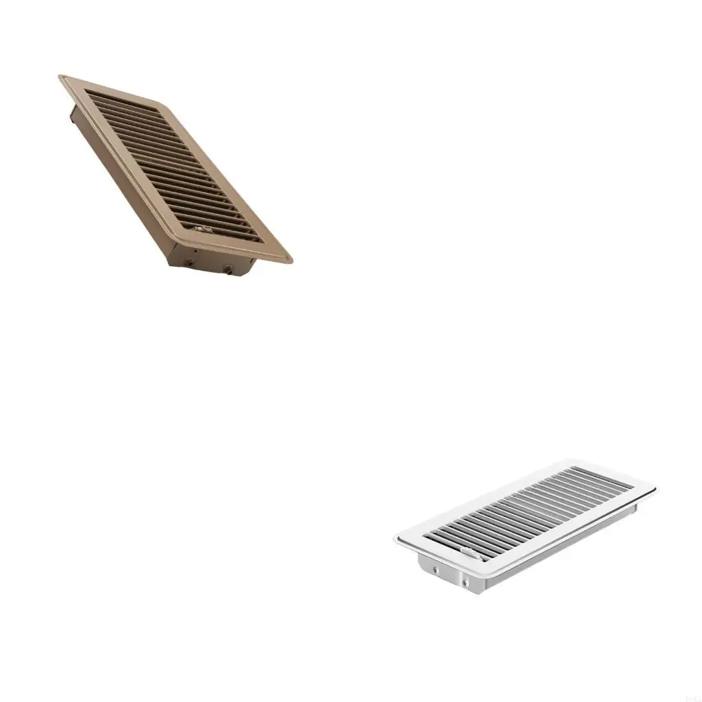 

Reinforced Steel Floor Vent Cover Grille HVAC System Accessory Simple Installs