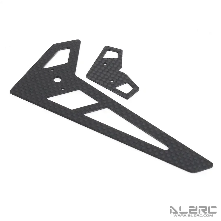 HS1043  Real Carbon Fiber Stabilizer Vertical Horizontal Set for T-REX ALIGN Tarot KDS Turnigy 450 V2 SE PRO RC Helicopter HELI