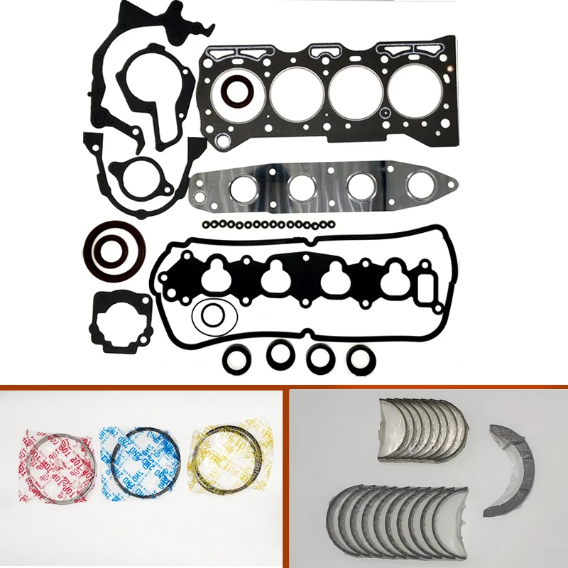 G16B Full gasket SET kit main con rod bearing piston ring  for SUZUKI ESCUDO CULTUS BALENO ESTEEM VITARA GRAND X-90 SWIFT 1.6L