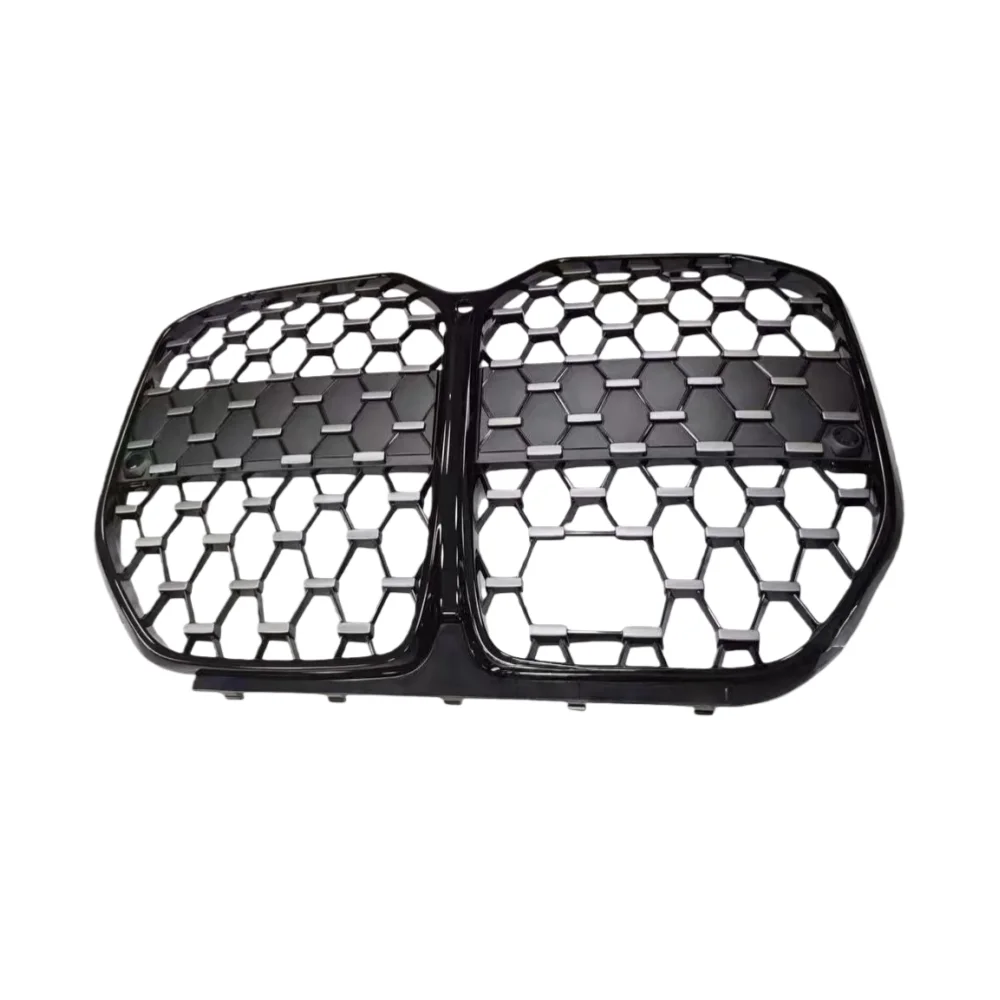 

Решетка переднего бампера автомобиля в стиле Black Diamond, автомобильная решетка из АБС-пластика с ACC, подходит для серии 4 G26 2021-