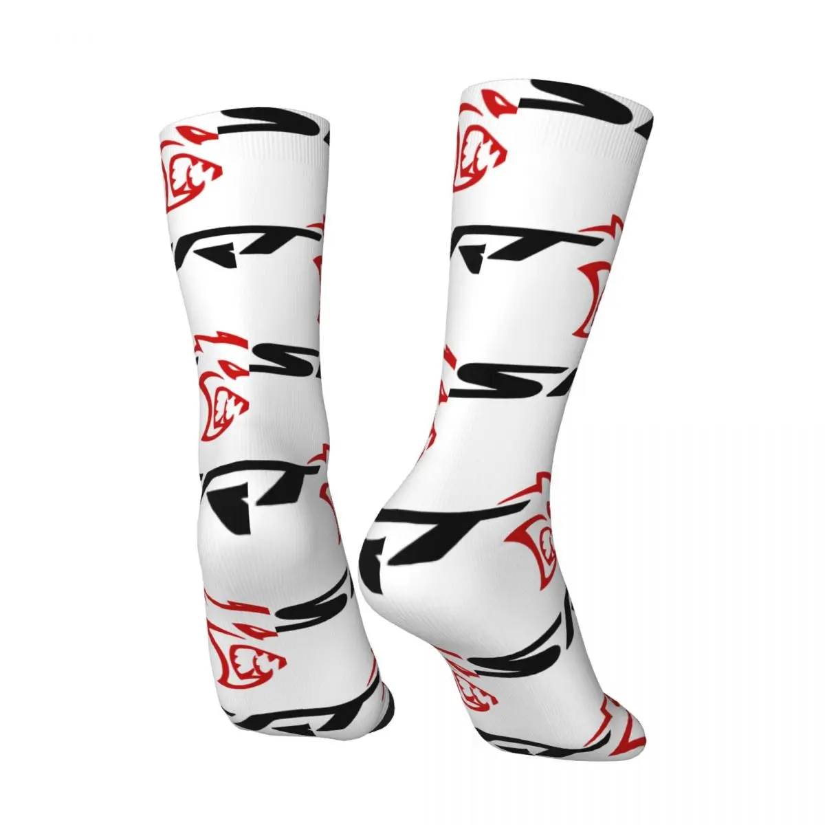 Calcetines largos con logotipo SRT, accesorios para todas las estaciones, regalos para hombre y mujer