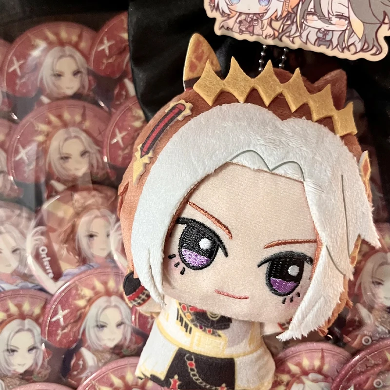12cm Kawaii UmaMusume Plüschpuppe Spielzeug Pretty Derby Kitasan Black Anime-Spiel Charakter Schlüsselanhänger Gefüllte Plüschtiere Taschenanhänger Geschenk – Detail 1