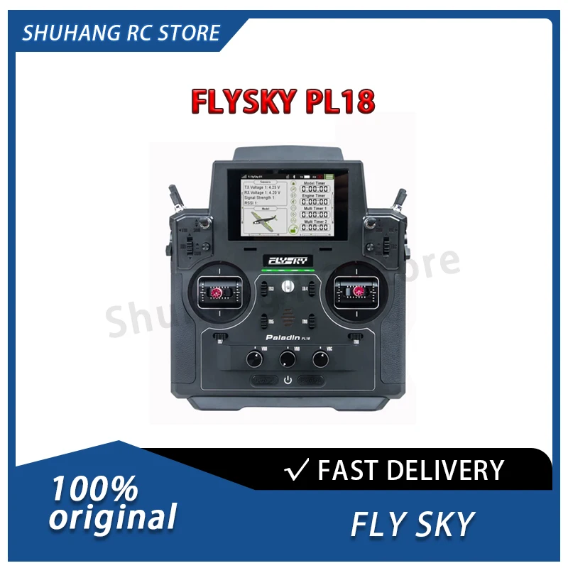 

FLYSKY Fusi PL18 2,4 ГГц 18CH пульт дистанционного управления DIY игрушка запасная для радиоуправляемого самолета FPV дрон автомобиля радиоуправляемая модель самолета