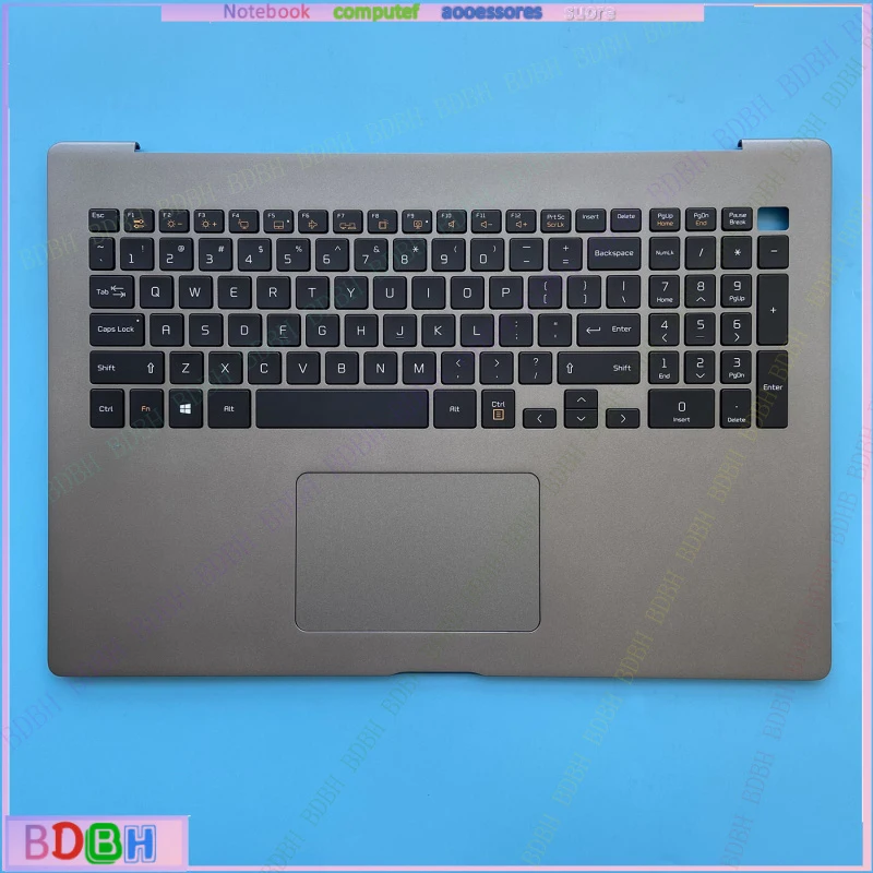 For LG Gram 17Z90N Palmrest TOUCHPAD Keyboard Top Case 831-00794-00A MBN662250