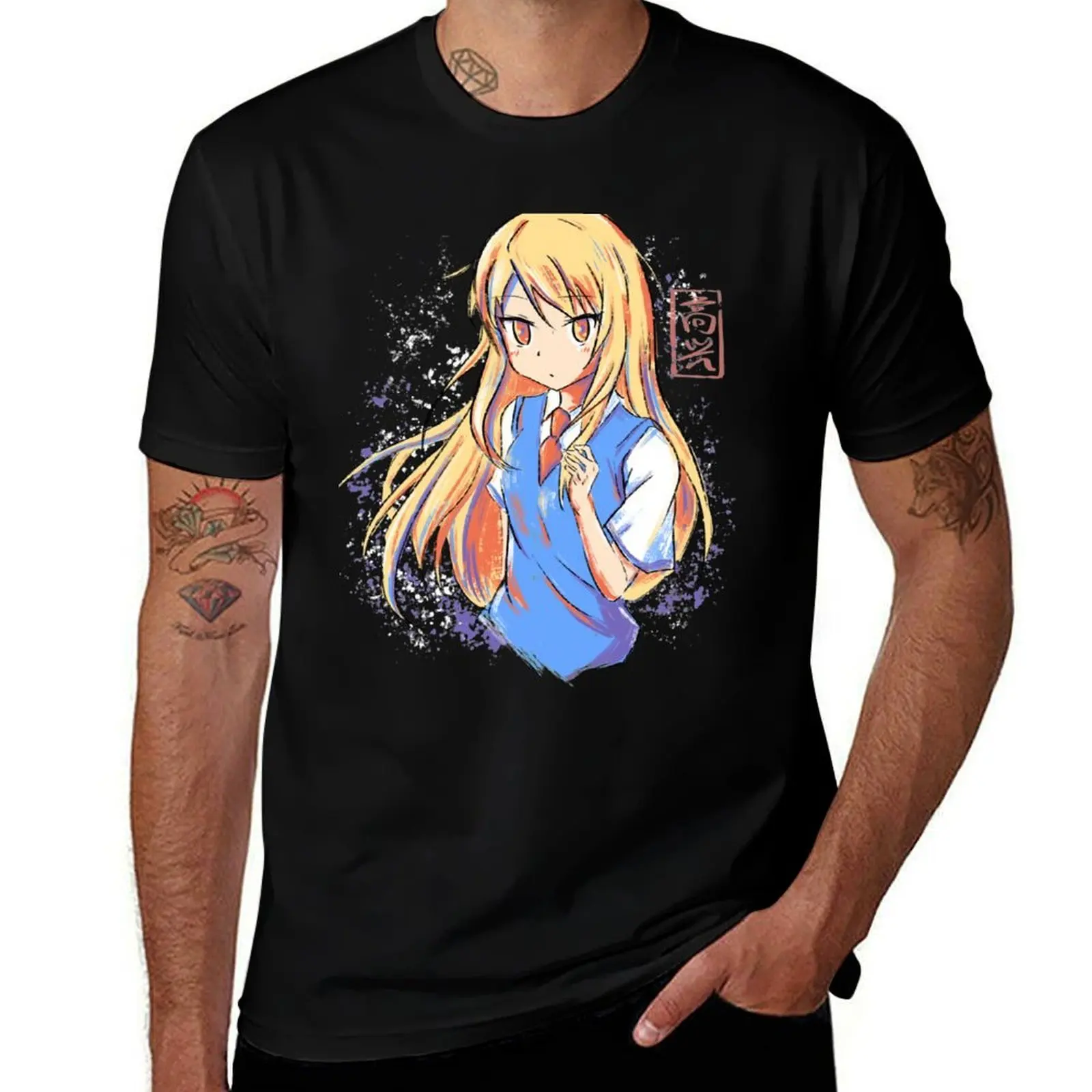 

Shiina Mashiro from Pet Girl of Sakurasou T-Shirt Work Style Casual T-Shirt