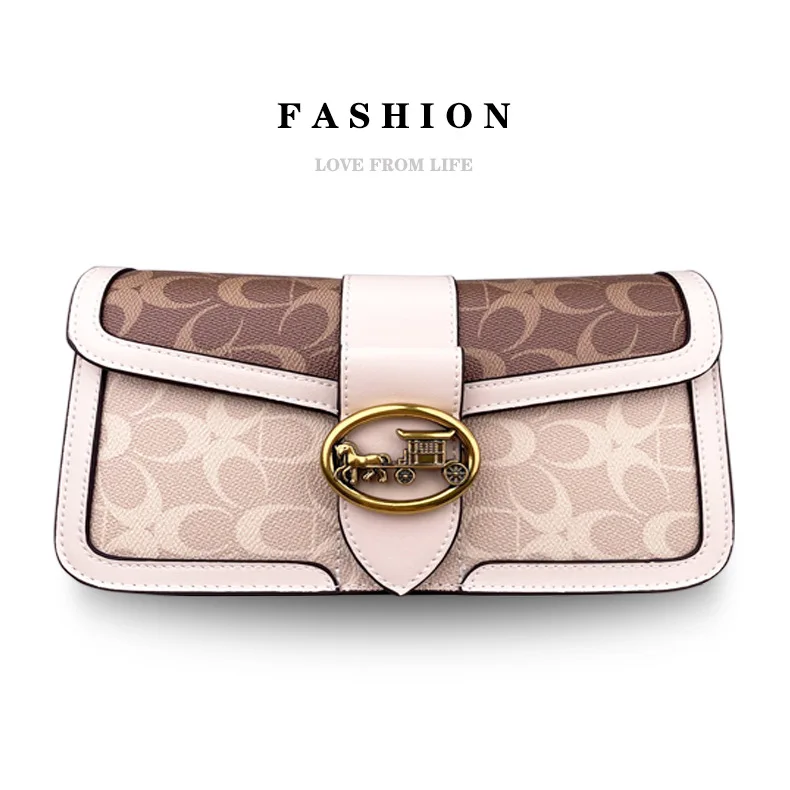 

Luxury Brand Niche Design Contrasting Color Underarm Stick Bag High-quality Vintage Flower Casual Diagonal Cross Shoulder Bag